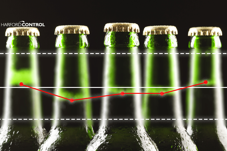 Bottles with process control Is Your Fill Control Optimised or Simply Average?